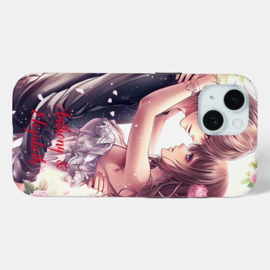 Coques Case-Mate iPhone Amateurs de la Saint Valentin (Verso (horizontal))