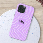 Coques Case-Mate iPhone Amateurs de lavande Design géométrique chic