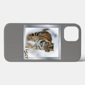 Coques Case-Mate iPhone Amateurs de tigres (Verso (horizontal))