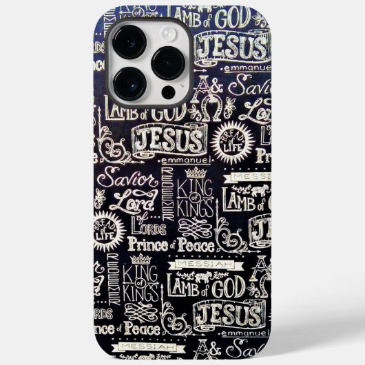 Coques Case-Mate iPhone Amazing Names de Jésus-Christ (Verso)