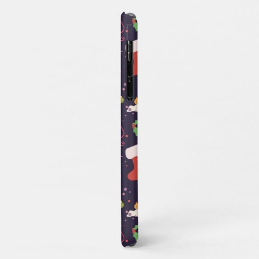 Coques Case-Mate iPhone Ambiance de Noël (Dos/Gauche)