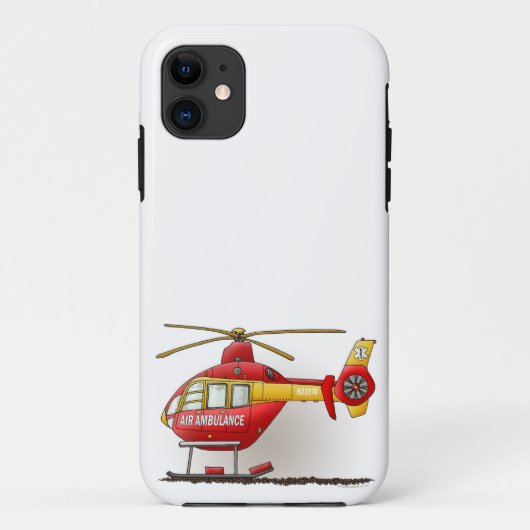 Coques Case-Mate iPhone Ambulance d'hélicoptère (Dos)