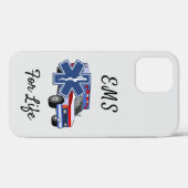 Coques Case-Mate iPhone Ambulance EMS pour la vie   (Verso (horizontal))
