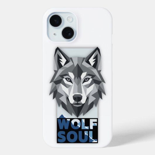 Coques Case-Mate iPhone Âme de loup (Verso)