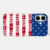 Coques Case-Mate iPhone America 250 Stars & Stripes 1776 2026 Numbers (Verso (horizontal))