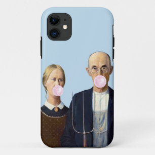 Case-Mate iPhone Case Américain gothique soufflant bulle rose chewing-gu