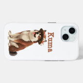 Coques Case-Mate iPhone American Akita chien de Fairy conte livre 1 (Verso (horizontal))