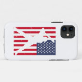 Coques Case-Mate iPhone American Flag Baseball Team Cadeau (Dos (Horizontal))