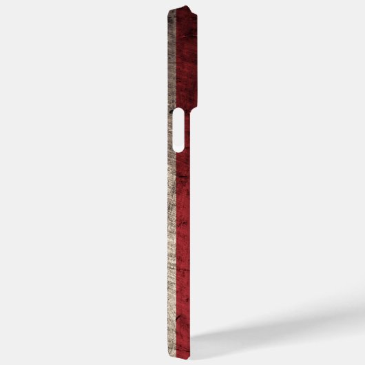 Coques Case-Mate iPhone American Flag on old Wood Grain (Verso / Droite)