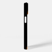 Coques Case-Mate iPhone American Football Custom Jersey Numéro noir (Verso / Droite)