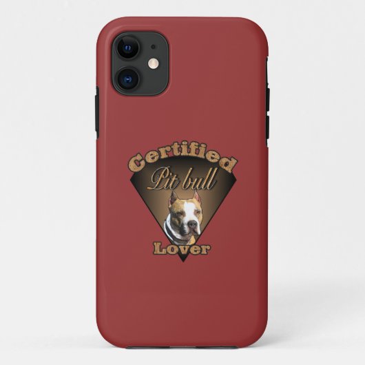 Coques Case-Mate iPhone American Pit Bull Terrier Cadeaux (Dos)