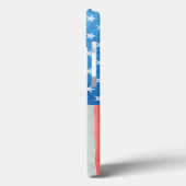 Coques Case-Mate iPhone American Watercolor Flag (Verso / Gauche)