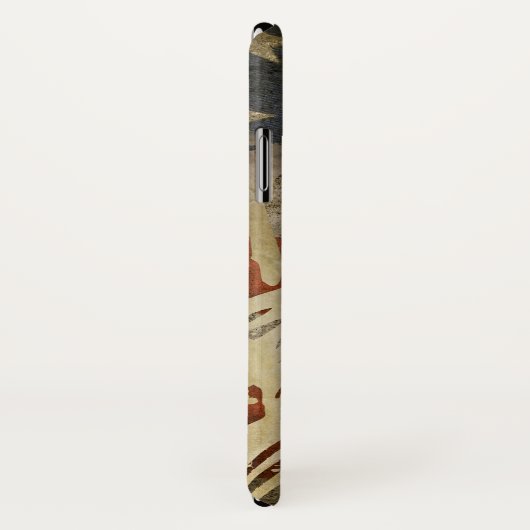 Coques Case-Mate iPhone Americana laissez le drapeau d'Eagle chauve (Dos/Droite)