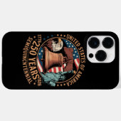 Coques Case-Mate iPhone Amérique 250 Ans (Verso (horizontal))