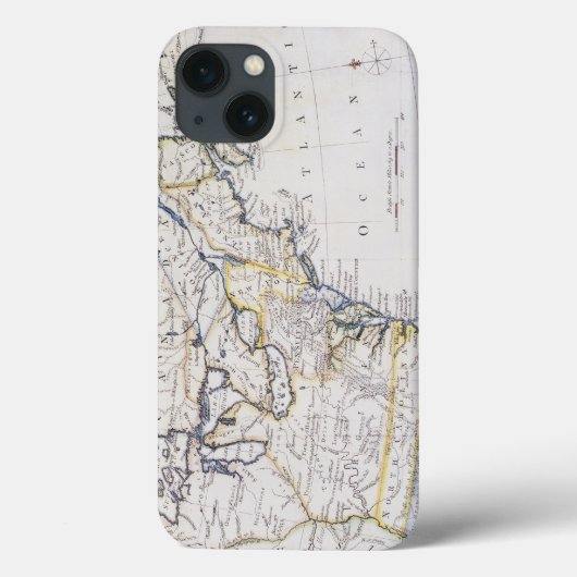 Coques Case-Mate iPhone AMÉRIQUE COLONIALE : MAP, c1770 (Verso)