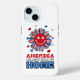 COQUE POUR iPhone 15 AMÉRIQUE, OU COMME JE L'APPELLE, MAISON