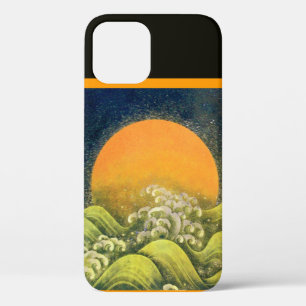 Coques Pour iPhone AMETERASU, GODDESS SOLEIL Jaune Vert Noir
