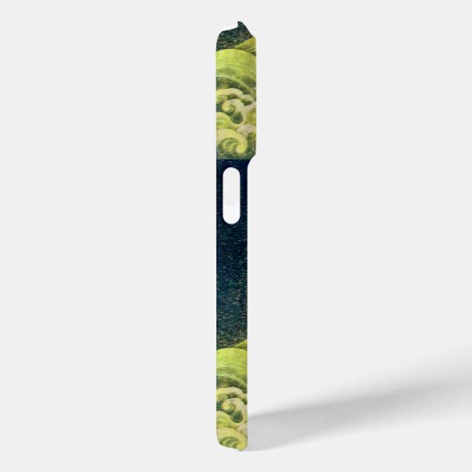 Coques Case-Mate iPhone AMETERASU, SOLEIL GODDESS Jaune Vert Noir (Verso / Droite)