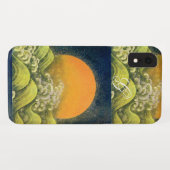 Coques Case-Mate iPhone AMETERASU, SOLEIL GODDESS Jaune Vert Noir (Dos (Horizontal))