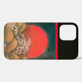 Coques Case-Mate iPhone AMETERASU, SUN GODDESS Rouge Brown Noir (Verso (horizontal))