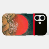 Coques Case-Mate iPhone AMETERASU, SUN GODDESS Rouge Brown Noir (Verso (horizontal))