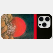 Coques Case-Mate iPhone AMETERASU, SUN GODDESS Rouge Brown Noir (Verso (horizontal))