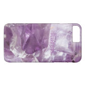 Coques Case-Mate iPhone Amethyst Gemstone Crystalline Quartz Purple Lilac (Dos (Horizontal))