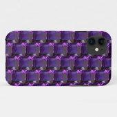 Coques Case-Mate iPhone Amethyst Gemstone Purple (Dos (Horizontal))