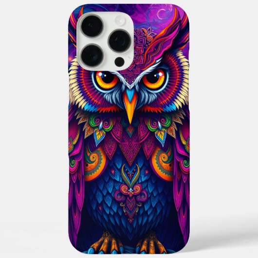 Coques Case-Mate iPhone Amethyst Mystic Owl (Verso)