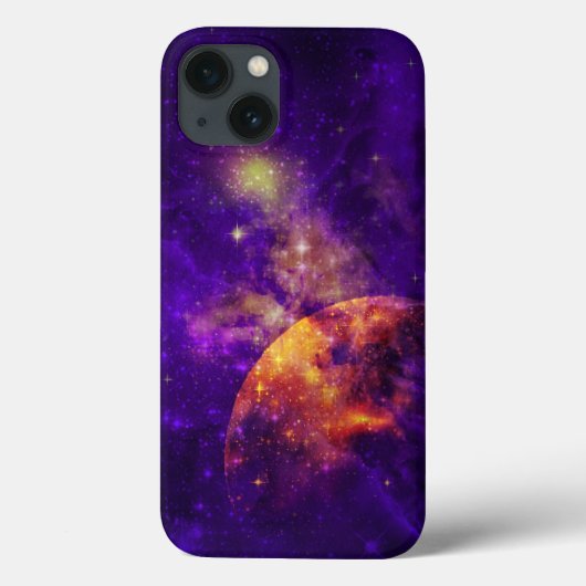 Coques Case-Mate iPhone Amethyst Sky, Golden Planet n Nebula iPad Air (Verso)