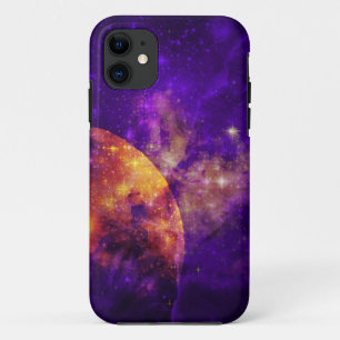 Etui iPhone Case-Mate Amethyst Sky, Golden Planet n Nebula iPhone 5 coqu