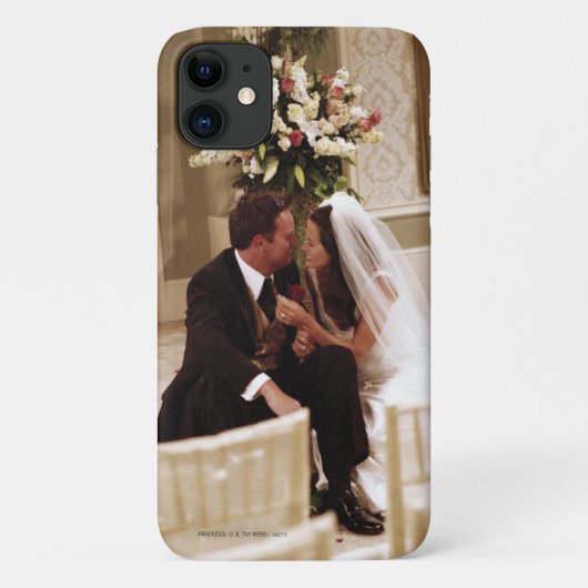 Coques Case-Mate iPhone AMIS™ | Chandler et Monica mariées (Dos)