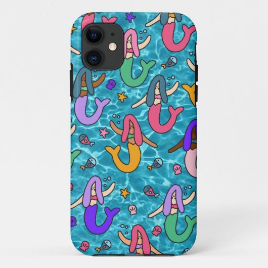 Coques Case-Mate iPhone Amis de Mermaid (Dos)