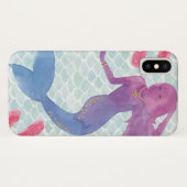 Coques Case-Mate iPhone Amis de sirène I (Dos (Horizontal))