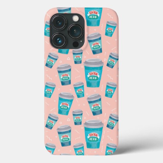 Coques Case-Mate iPhone AMIS™ | Motif Central Perk Coffee Cup (Verso)