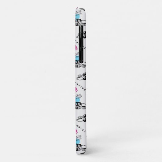 Coques Case-Mate iPhone AMIS™ | Motif d'icône (Dos/Gauche)