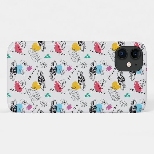 Coques Case-Mate iPhone AMIS™ | Motif d'icône (Dos (Horizontal))