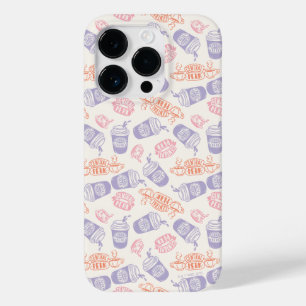 Coque Pour iPhone 14 Pro AMIS™   Pastel Central Perk Motif
