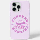 Coques Case-Mate iPhone Amis pour toujours Champignon Rose Mignon (Verso)