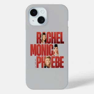 Coque Pour iPhone 15 AMIS™ Rachel, Monica & Phoebe