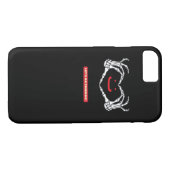 Coques Case-Mate iPhone Amis ! Squelette classique Mains Coeur (Dos (Horizontal))