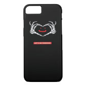 Coques Case-Mate iPhone Amis ! Squelette classique Mains Coeur (Dos)