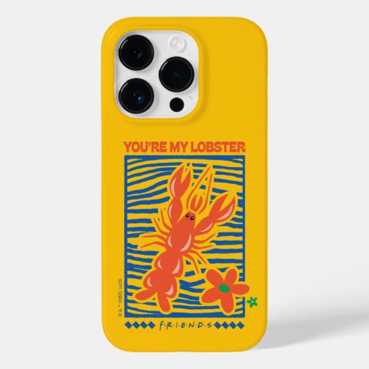 Coques Case-Mate iPhone AMIS™ | Vous êtes mon homard vibrant graphique (Verso)