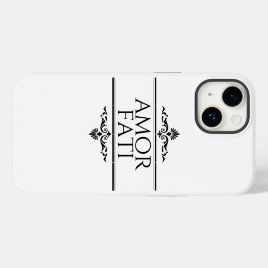 Coques Case-Mate iPhone Amor Fati (Verso (horizontal))