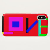 Coques Case-Mate iPhone Amour (Dos (Horizontal))