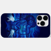 Coques Case-Mate iPhone Amour, acte de passion - paire avec paire de dauph (Verso (horizontal))