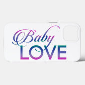 Coques Case-Mate iPhone Amour bébé (Verso (horizontal))