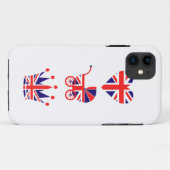Coques Case-Mate iPhone Amour, bébé, couronne (Dos (Horizontal))