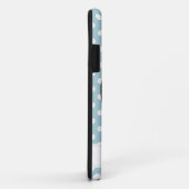 Coques Case-Mate iPhone Amour bleu de pingouin (Dos/Droite)