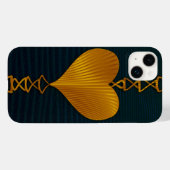 Coques Case-Mate iPhone amour croissant (Verso (horizontal))